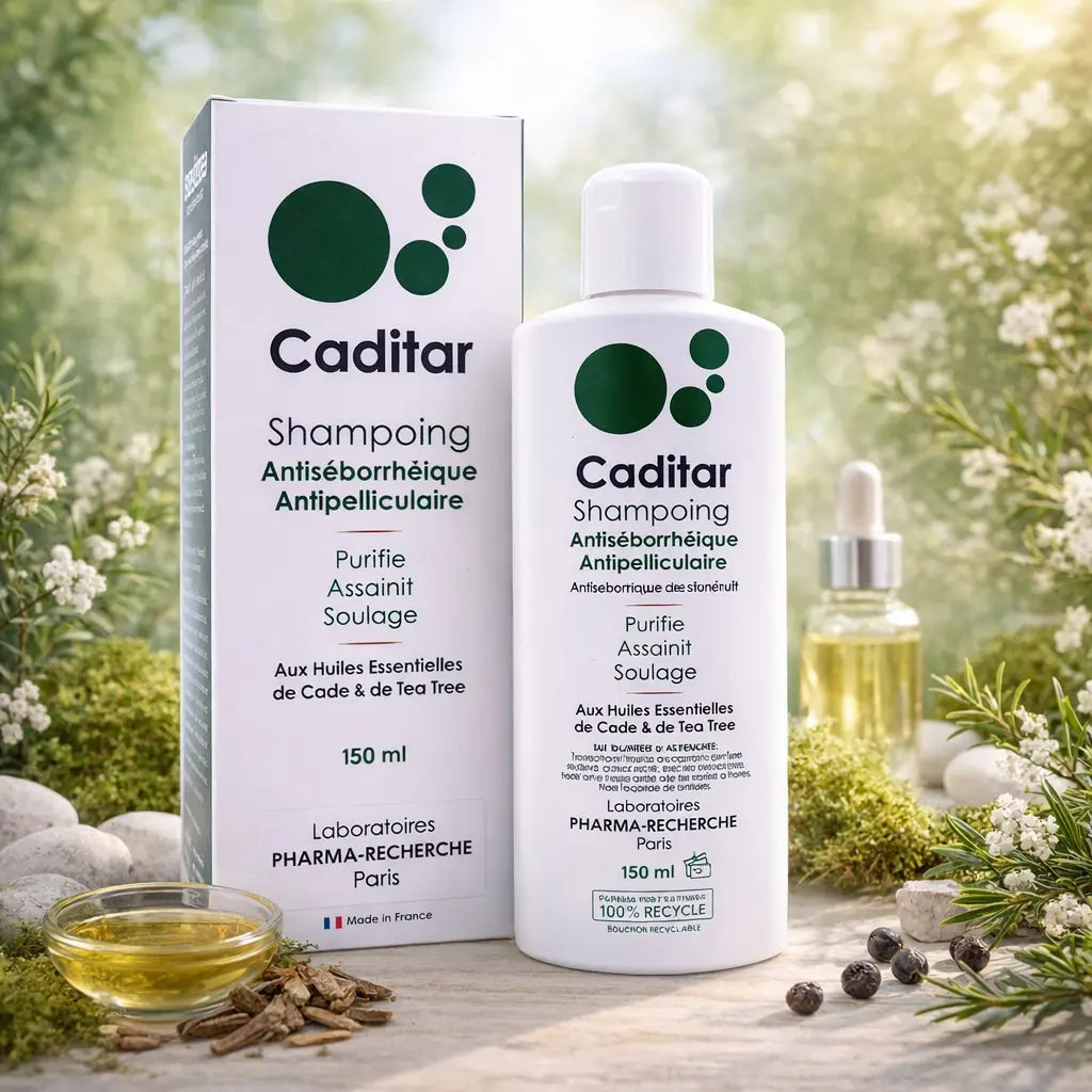 Shampooing Antipelliculaire Antiséborrhéique Caditar — 150 ml