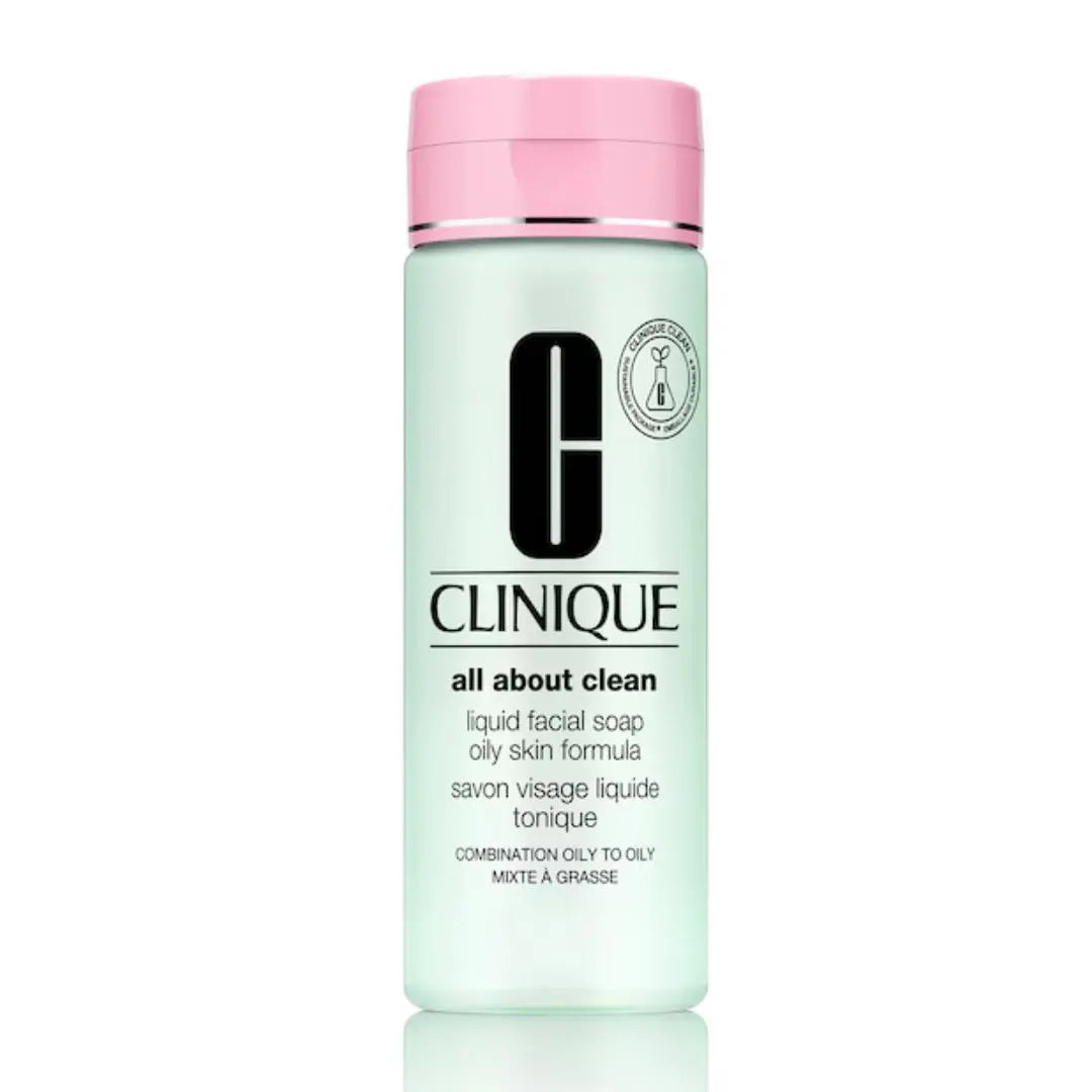 CLINIQUE All About Clean Savon Visage Liquide Doux pour peau mixte à grasse 200 ML CLINIQUE