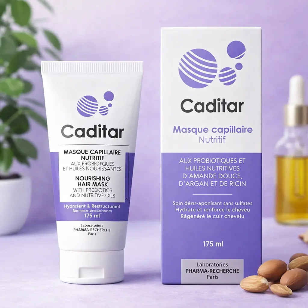 Masque Capillaire Nutritif Caditar Probiotiques & Huiles — 175 ml