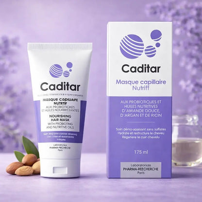 Masque Capillaire Nutritif Caditar Probiotiques & Huiles — 175 ml