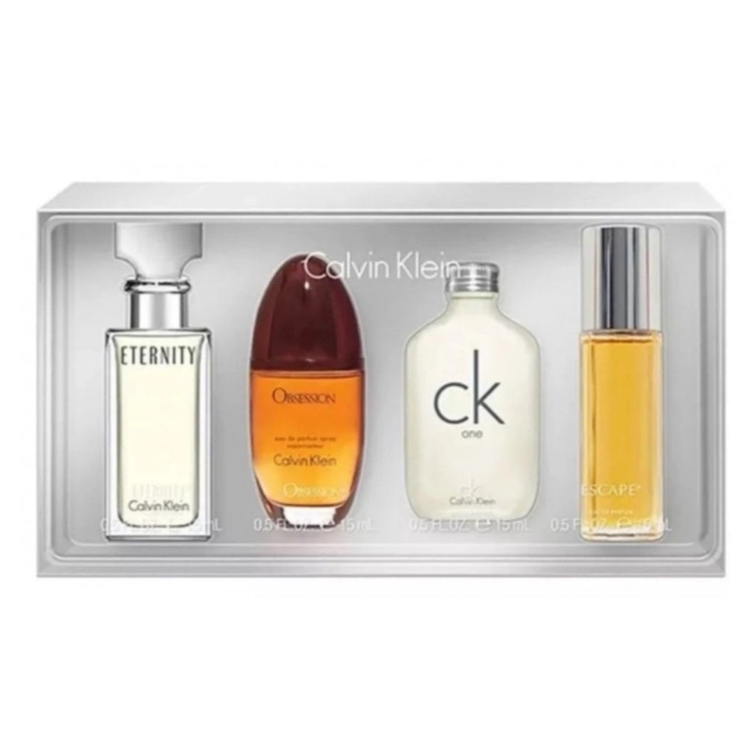 Calvin Klein Femme Mini Set Eternity, Calvin Klein, CK One et Escape 15 Ml x4 Calvin Klein