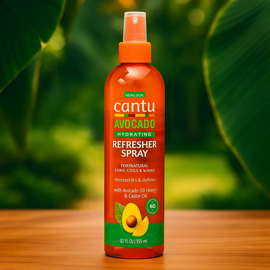 Cantu Avocat Spray Rafraîchissant Hydratant 355 ML. CANTU