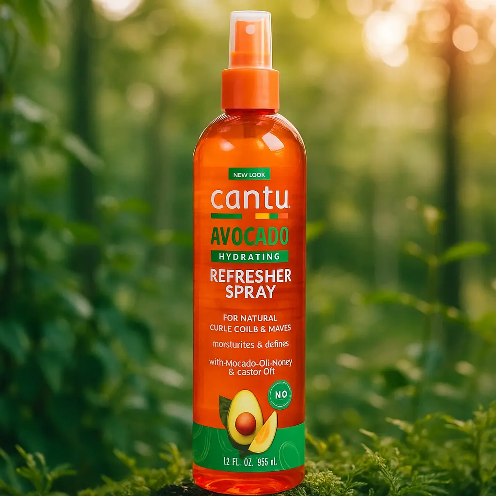 Cantu Avocat Spray Rafraîchissant Hydratant 355 ML. CANTU