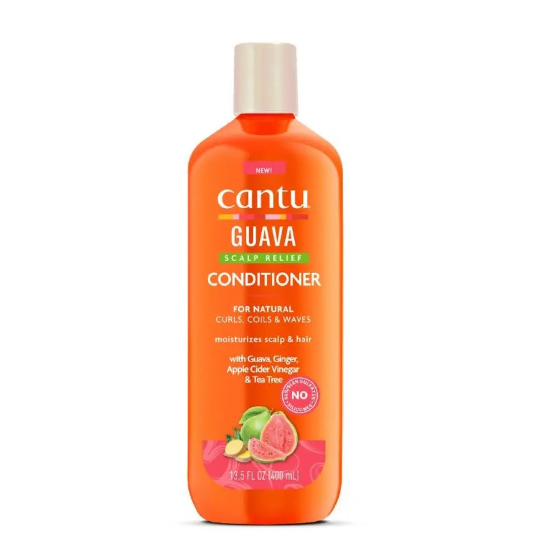 Cantu Conditioner pour soulager le cuir chevelu à la goyave et au gingembre 400 ml CANTU