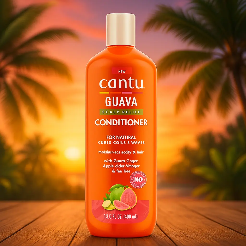 Cantu Conditioner pour soulager le cuir chevelu à la goyave et au gingembre 400 ml CANTU
