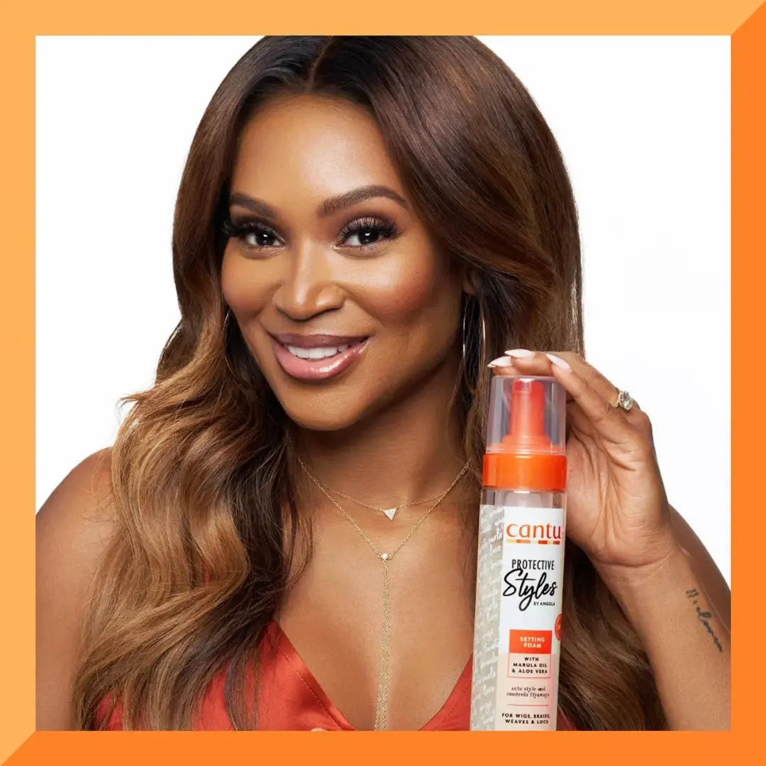 Cantu Mousse capillaire en mousse fixatrice de style protecteur 237 Ml CANTU