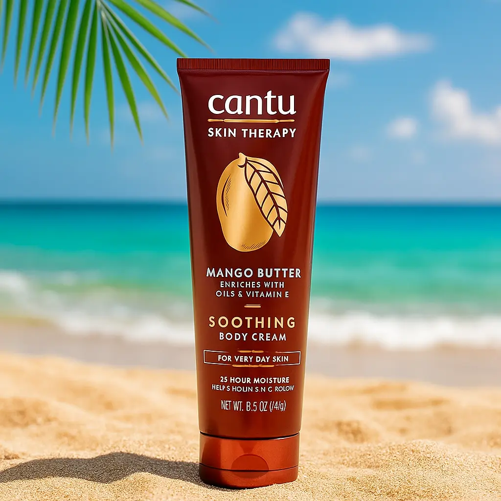 Cantu Skin Therapy Crème pour le corps au beurre de mangue 240 g CANTU