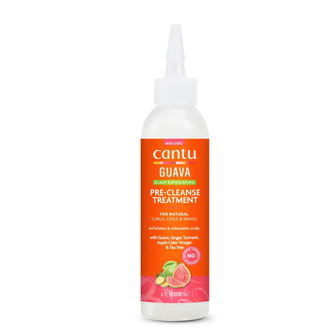Cantu pré-nettoyant exfoliant pour cuir chevelu à la goyave et au gingembre 180 ml CANTU