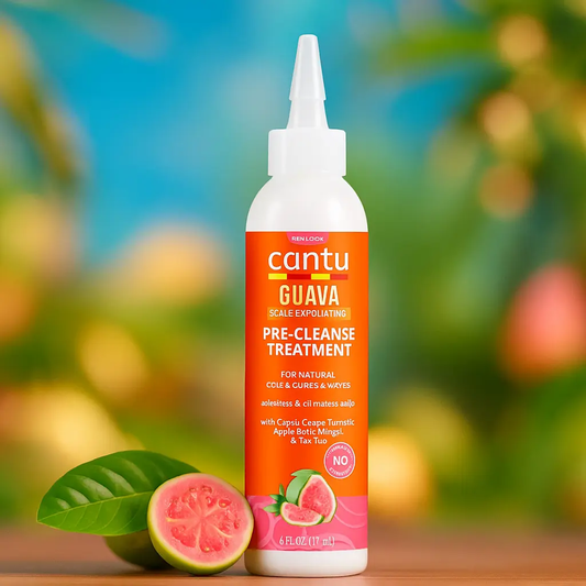 Cantu pré-nettoyant exfoliant pour cuir chevelu à la goyave et au gingembre 180 ml CANTU