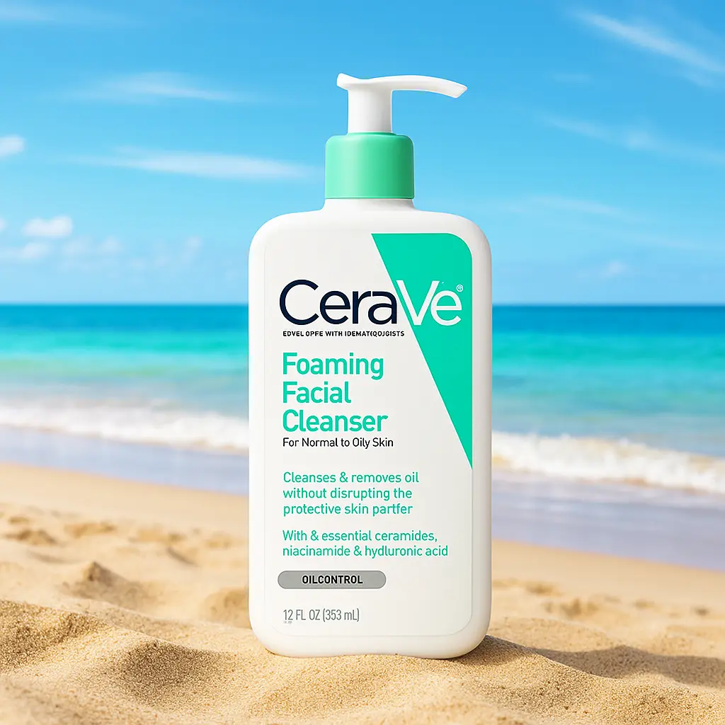 CeraVe Nettoyant Moussant pour Peaux Normales à Grasses 236 ml Cerave