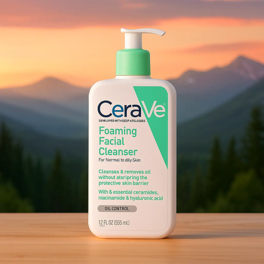 CeraVe Nettoyant Moussant pour Peaux Normales à Grasses 236 ml Cerave