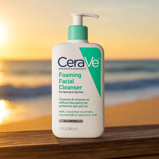 CeraVe Nettoyant Moussant pour Peaux Normales à Grasses 473 ml Cerave