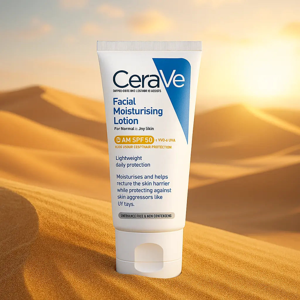 Cerave AM Hydratant Visage SPF50 Peaux Normales à Sèches 52 ml Cerave