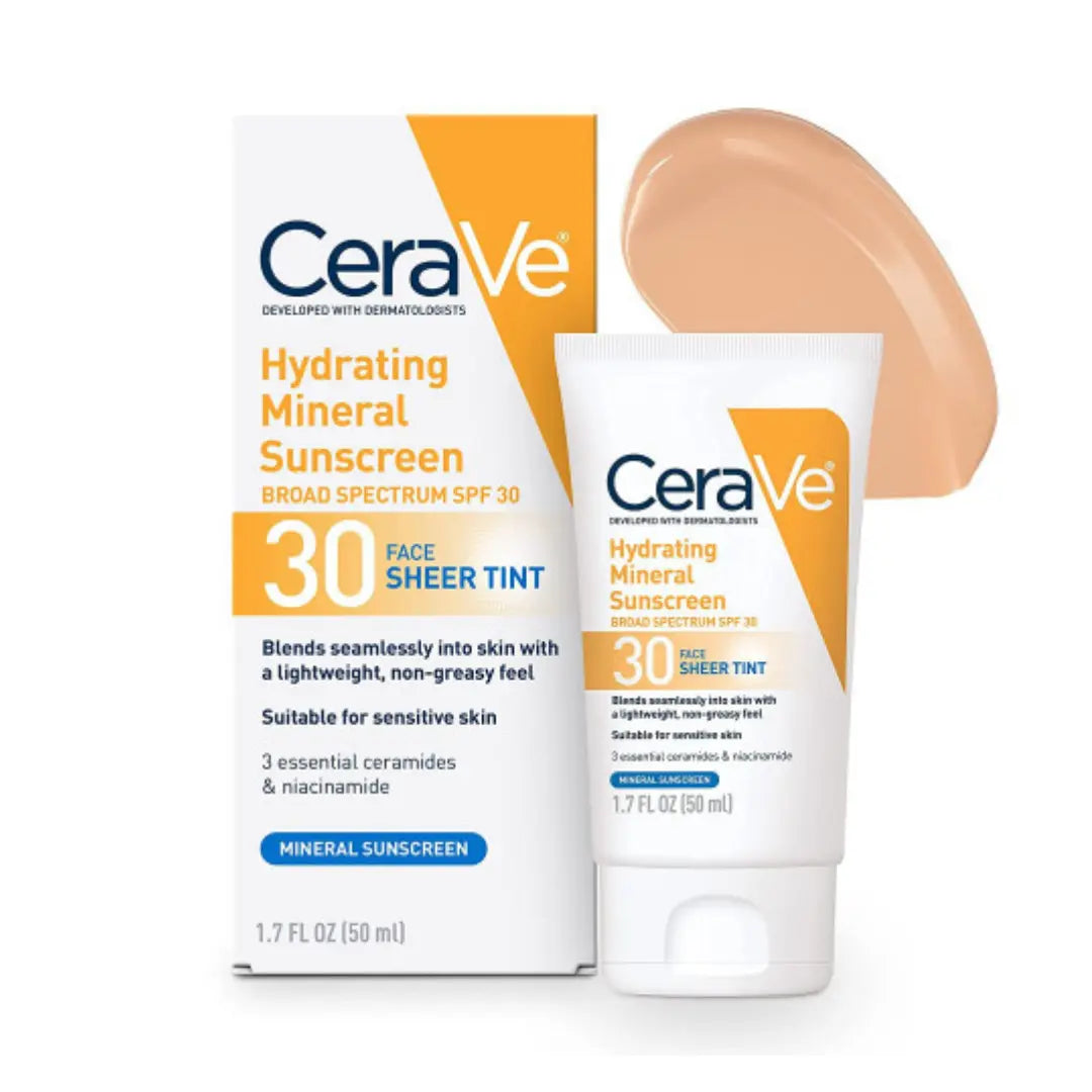Cerave Crème solaire hydratante teintée SPF30 CERAVE
