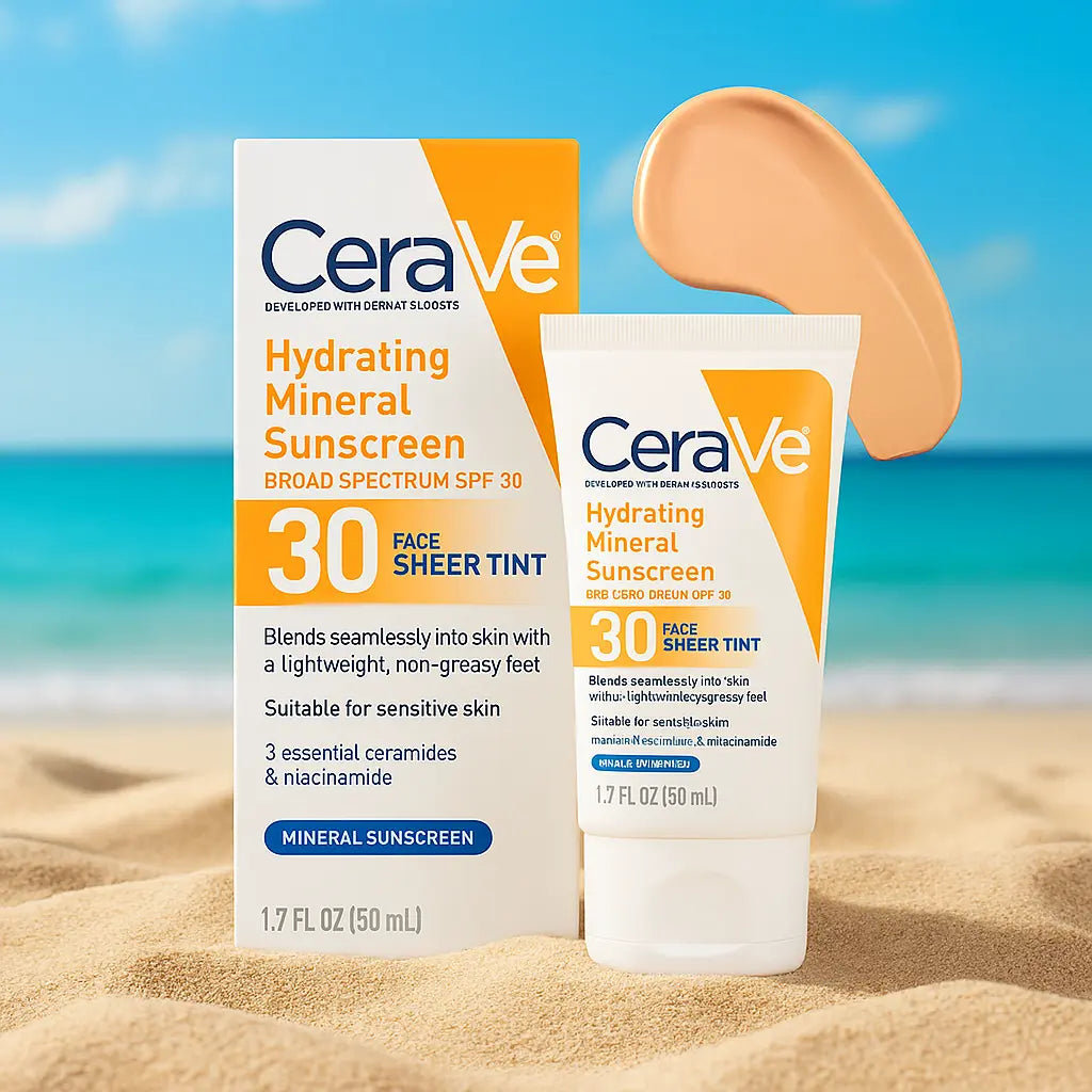 Cerave Crème solaire hydratante teintée SPF30 CERAVE