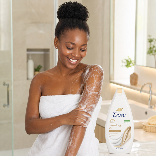 Gel Douche Hydratant Dove Silk Glow — 500 ml