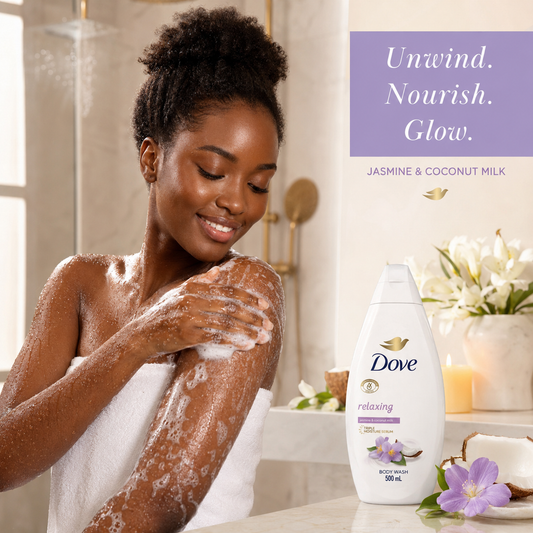 Gel Douche Hydratant Dove Coconut Milk & Jasmine Petals — 500 ml