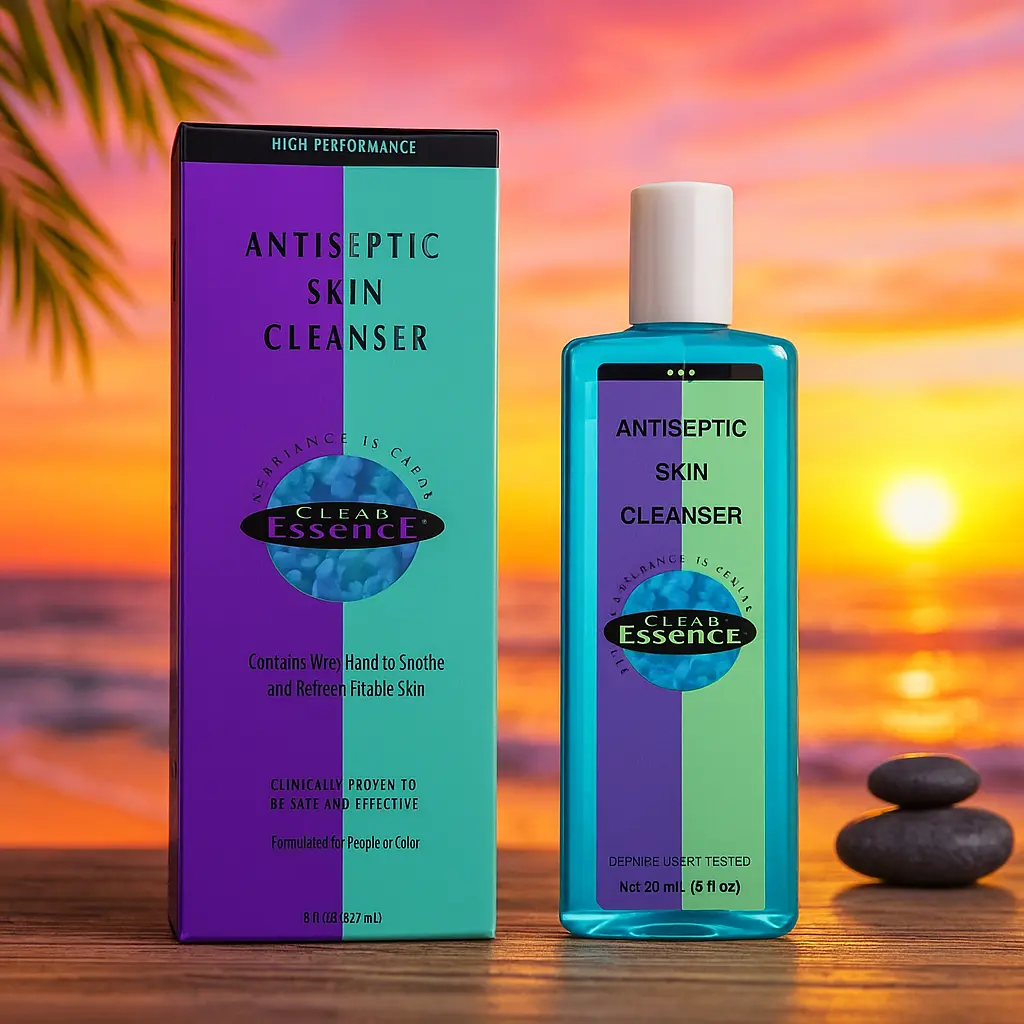 Clear Essence Antiseptic Skin Cleanser  237 Ml clear essence