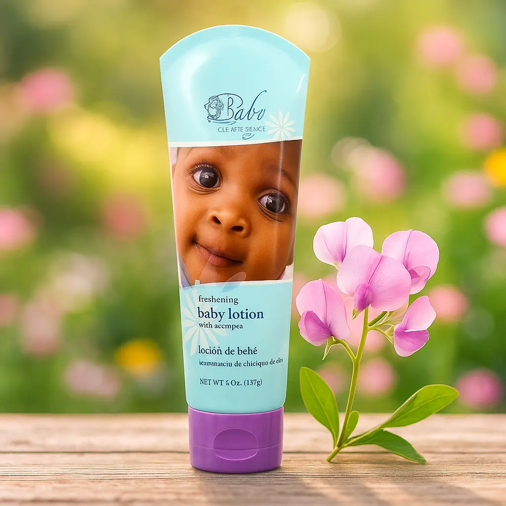 Clear Essence Lotion avec pois de senteur Hydratant quotidien nourrissant pour bébé 227 G clear essence