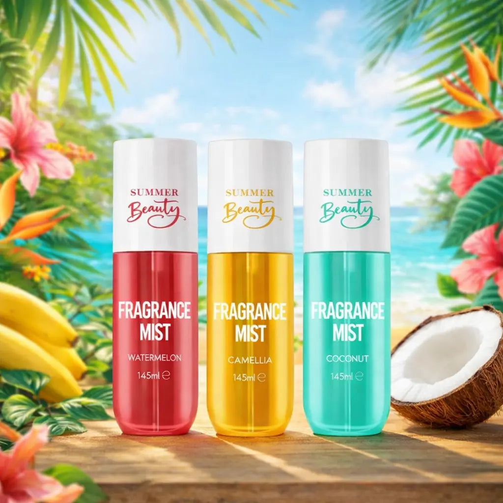 Coffret 3 Brumes Parfumées Summer Beauty — 3 × 145 ml