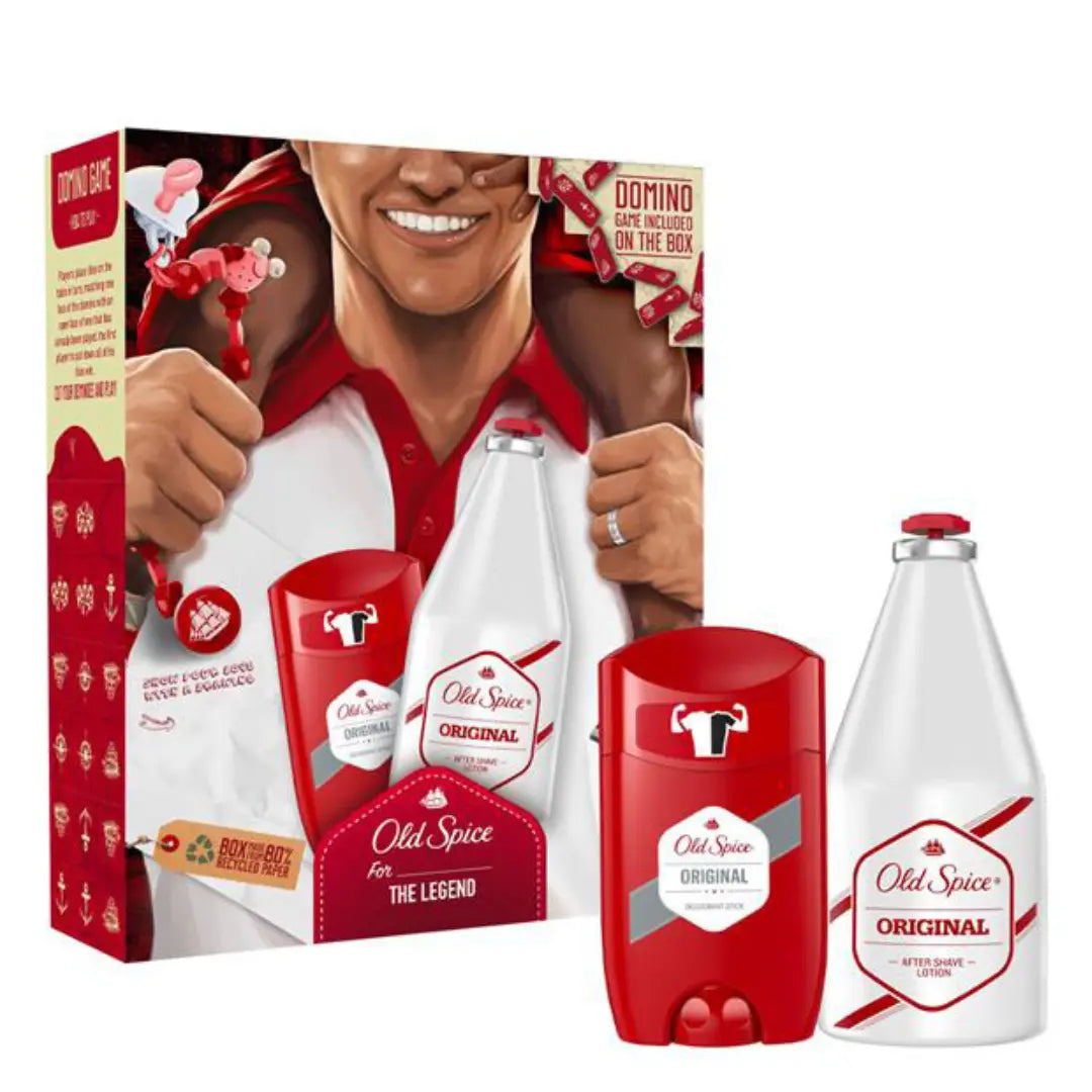Coffret cadeau Old Spice The Father : après-rasage et déodorant en stick OLD SPICE
