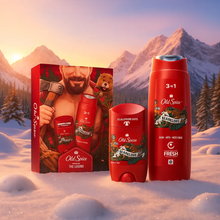 Charger l&#39;image dans la galerie, Coffret cadeau déodorant et gel douche Old Spice Bearglove OLD SPICE
