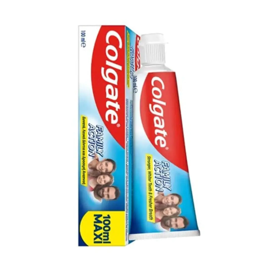 Colgate dentifrice au fluor Family Action dents fortes et une haleine fraîche 100 ML COLGATE
