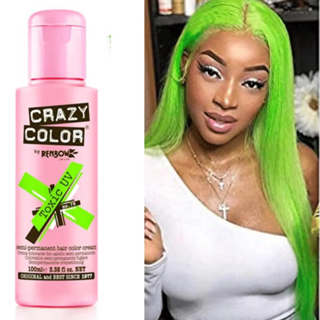 Coloration Crazy Caution Toxic UV N79 CRAZY COLOR