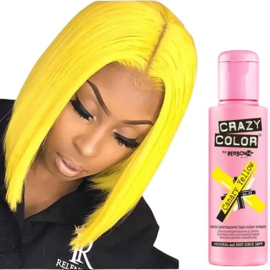 Coloration Crazy Caution UV - JAUNE CRAZY COLOR