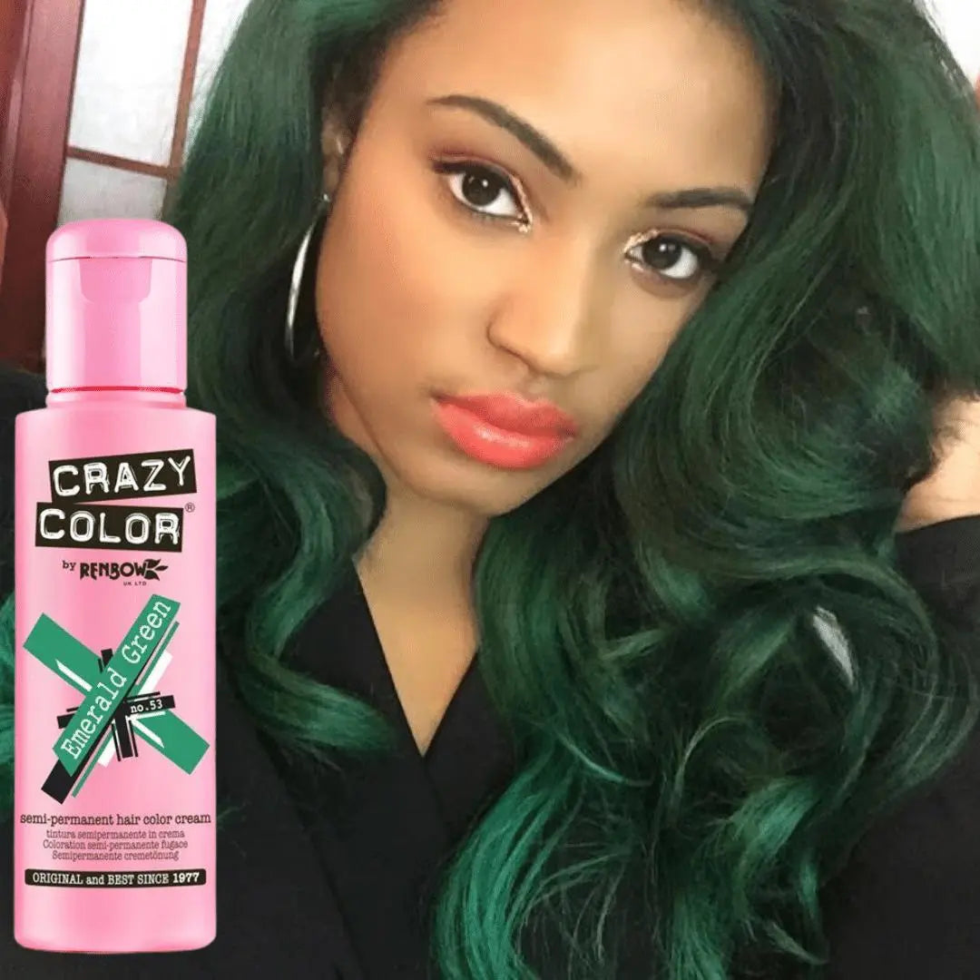 Coloration Crazy Emerald Green CRAZY COLOR