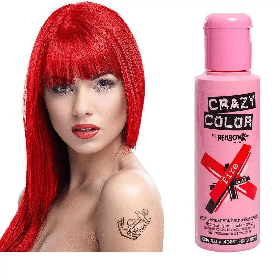 Coloration Crazy Fire --Rouge CRAZY COLOR