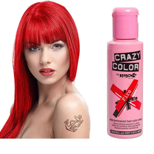 Coloration Crazy Fire --Rouge CRAZY COLOR