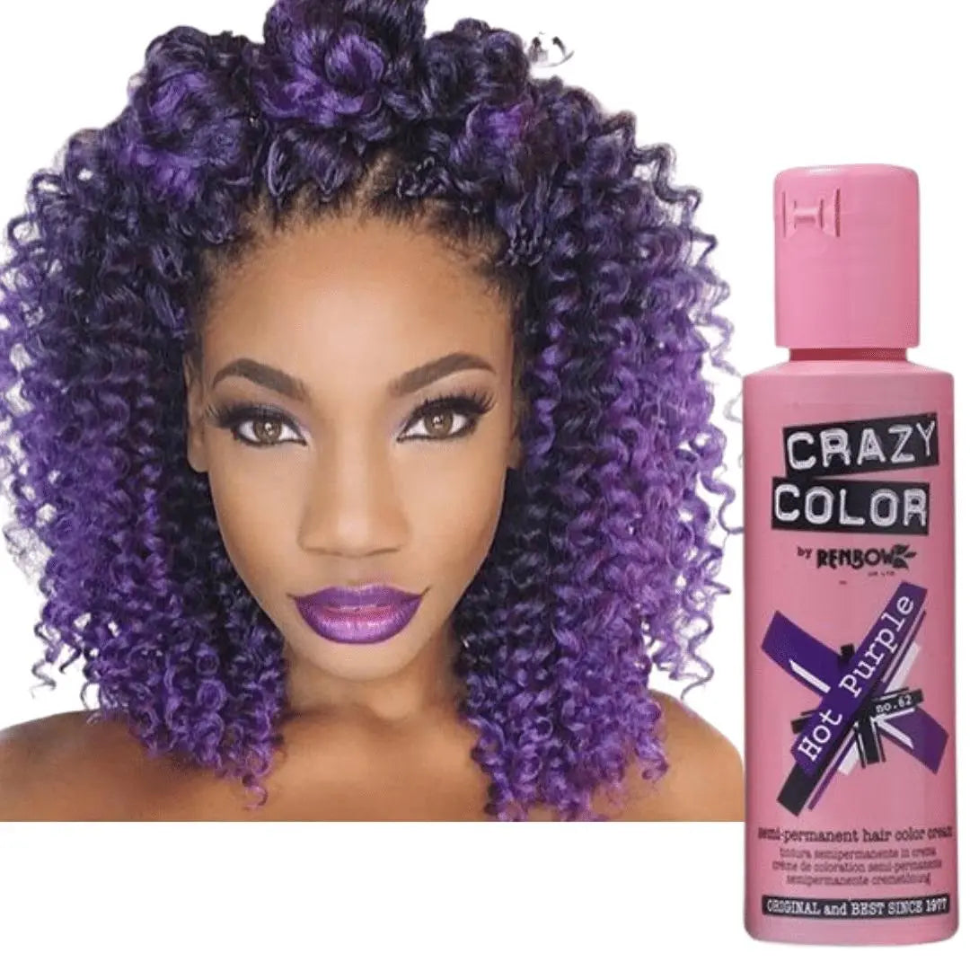 Coloration Crazy Hot Purple N62 CRAZY COLOR