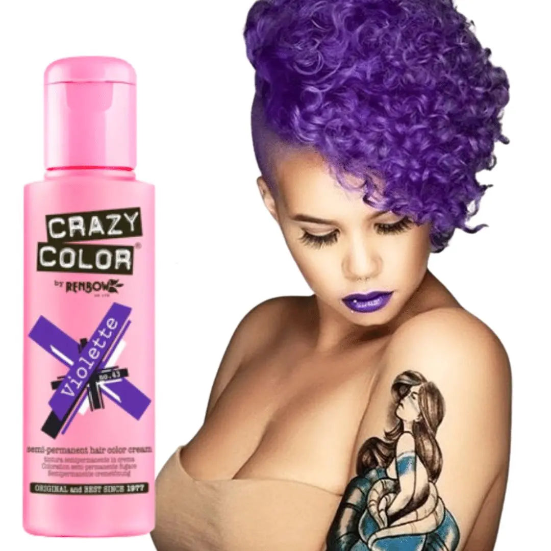 Coloration Crazy Violette N43 CRAZY COLOR