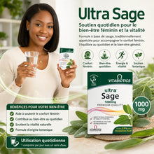 Charger l'image dans la galerie, Complément Sauge Vitabiotics Ultra Sage — 30 comprimés