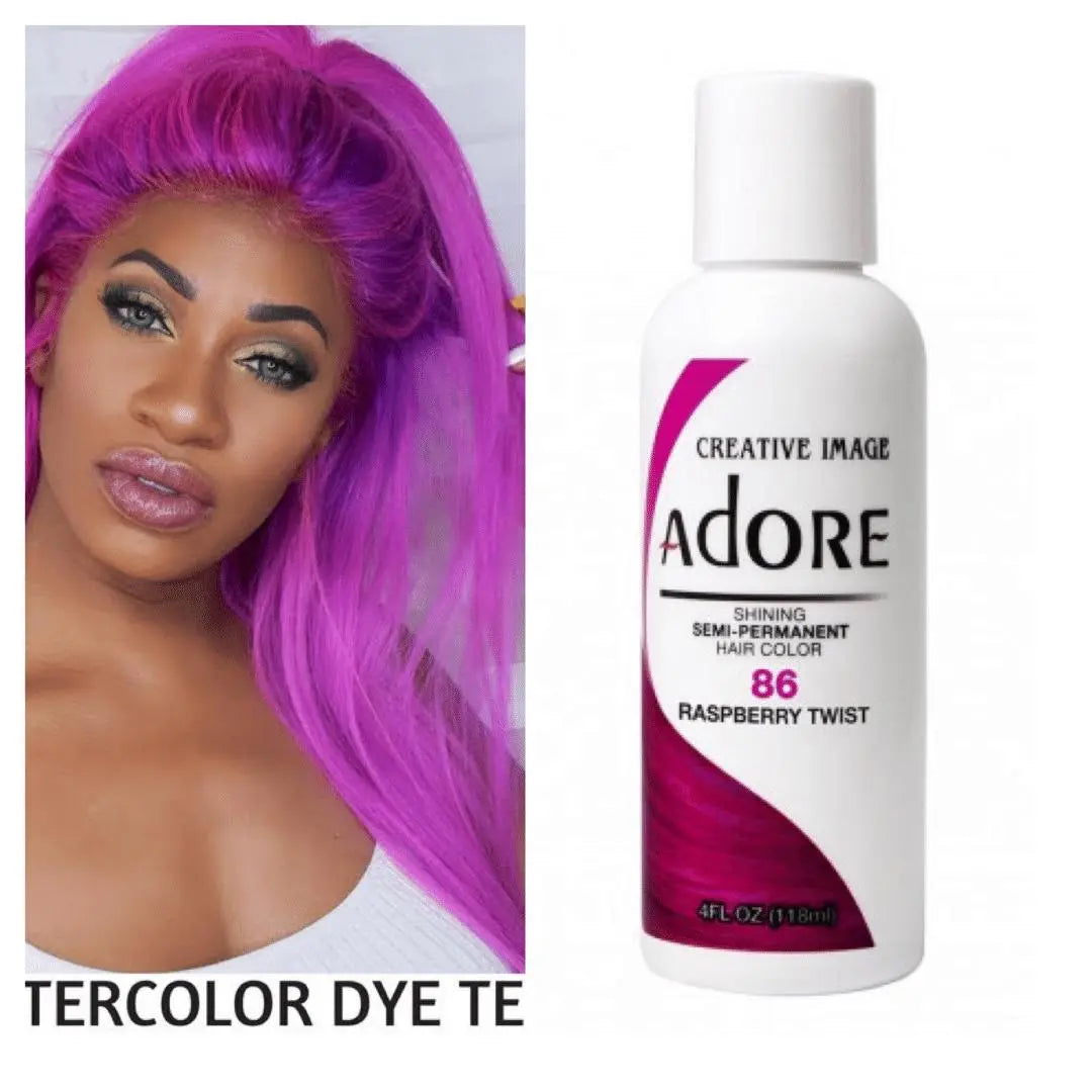 Coloration de cheveux Semi-permanent ADORE N 86