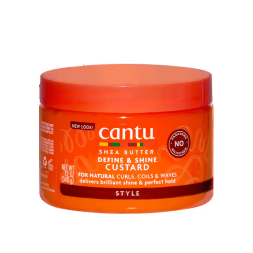 Crème définition & brillance boucles 340g (Define & Shine Custard) CANTU