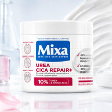 Charger l'image dans la galerie, Crème Cica Réparation Mixa 10% Urée &amp; Niacinamide — 400 ml