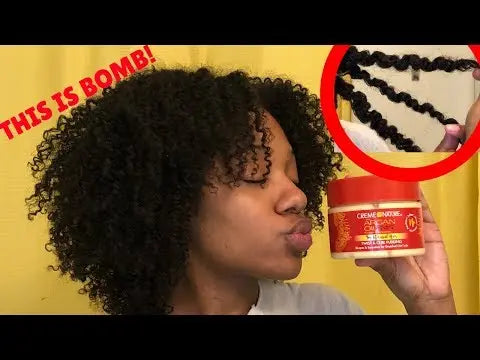 Crème Coiffante pour les Boucles a Base huile Argan- Creme of Nature CREME OF NATURE
