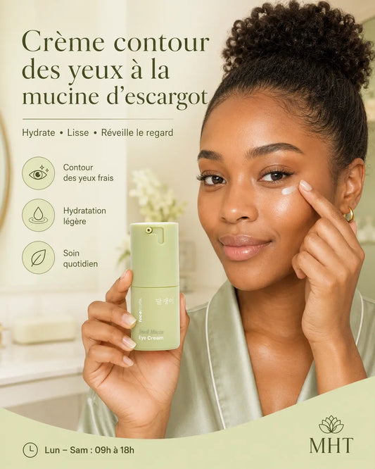 Crème Contour des Yeux Face Facts Snail Mucin — 15 ml