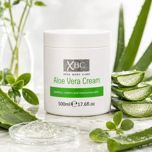 Crème corps aloe vera XBC adoucissante & hydratante — 500 ml