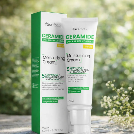Crème Hydratante Face Facts Céramides SPF30 – 50 ml