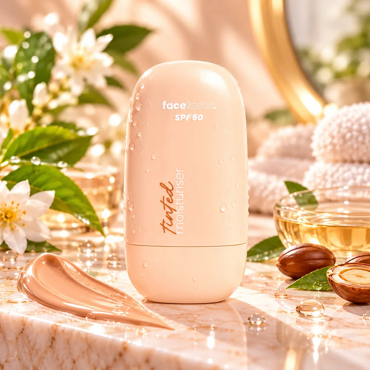 Crème Hydratante Teintée Face Facts SPF 50 — Teinte Claire (Light) — 50 ml