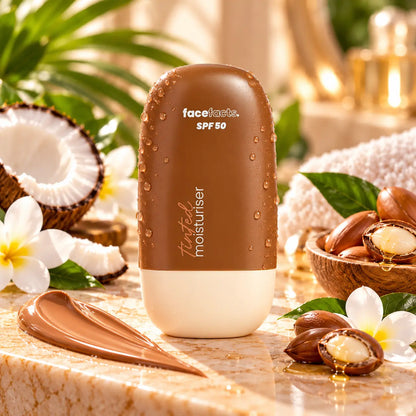Crème Hydratante Teintée Face Facts SPF 50 — Teinte Foncée (Dark) — 50 ml