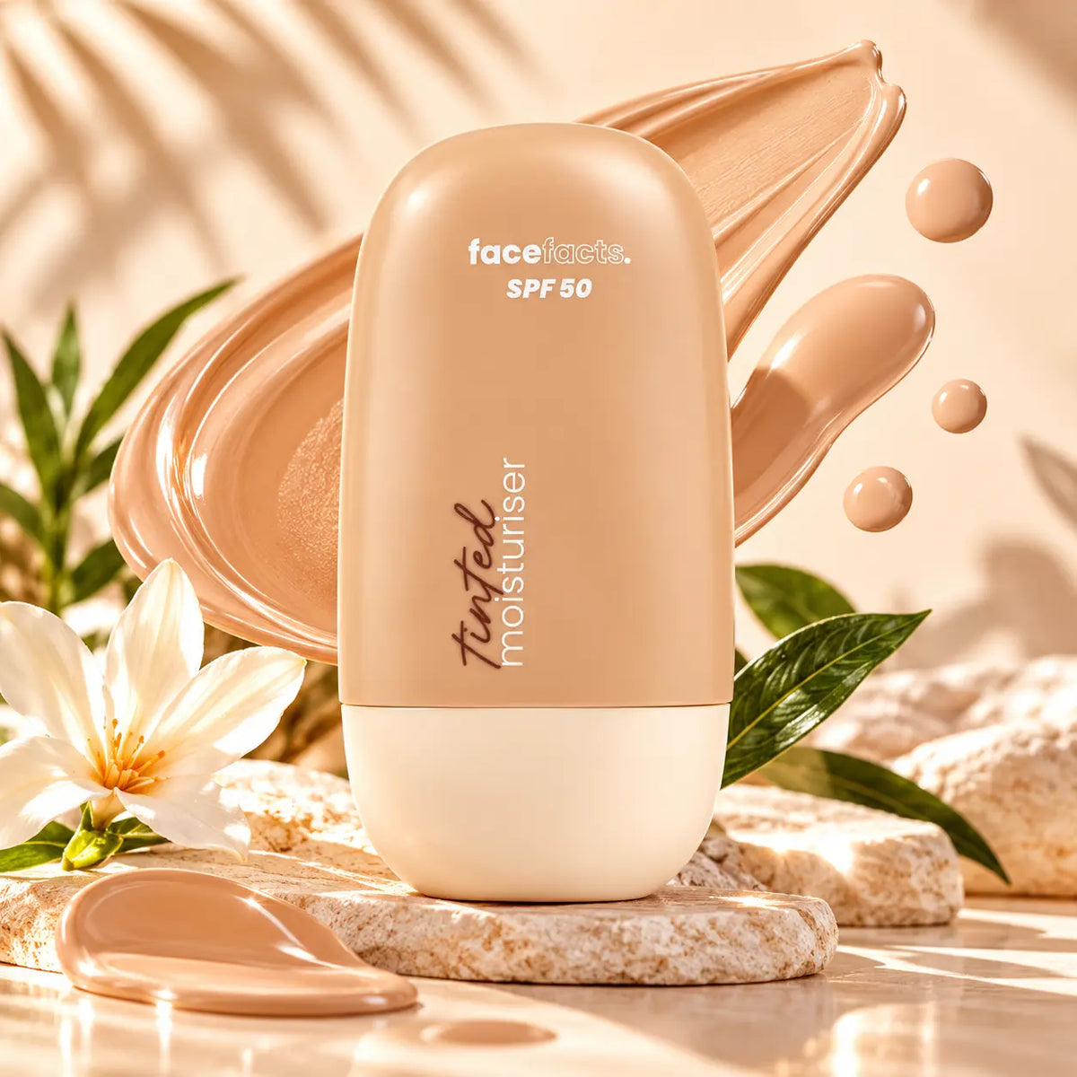 Crème Hydratante Teintée Face Facts SPF 50 — Teinte Moyenne (Medium) — 50 ml