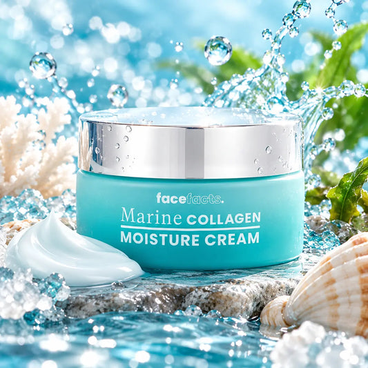 Crème Hydratante Visage Face Facts Marine Collagen — Collagène Marin & Algues — 50 ml