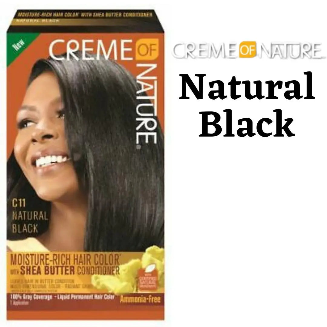 Creme Of Nature - C11 Natural Black Moisture-Rich Hair Color CREME OF NATURE COL