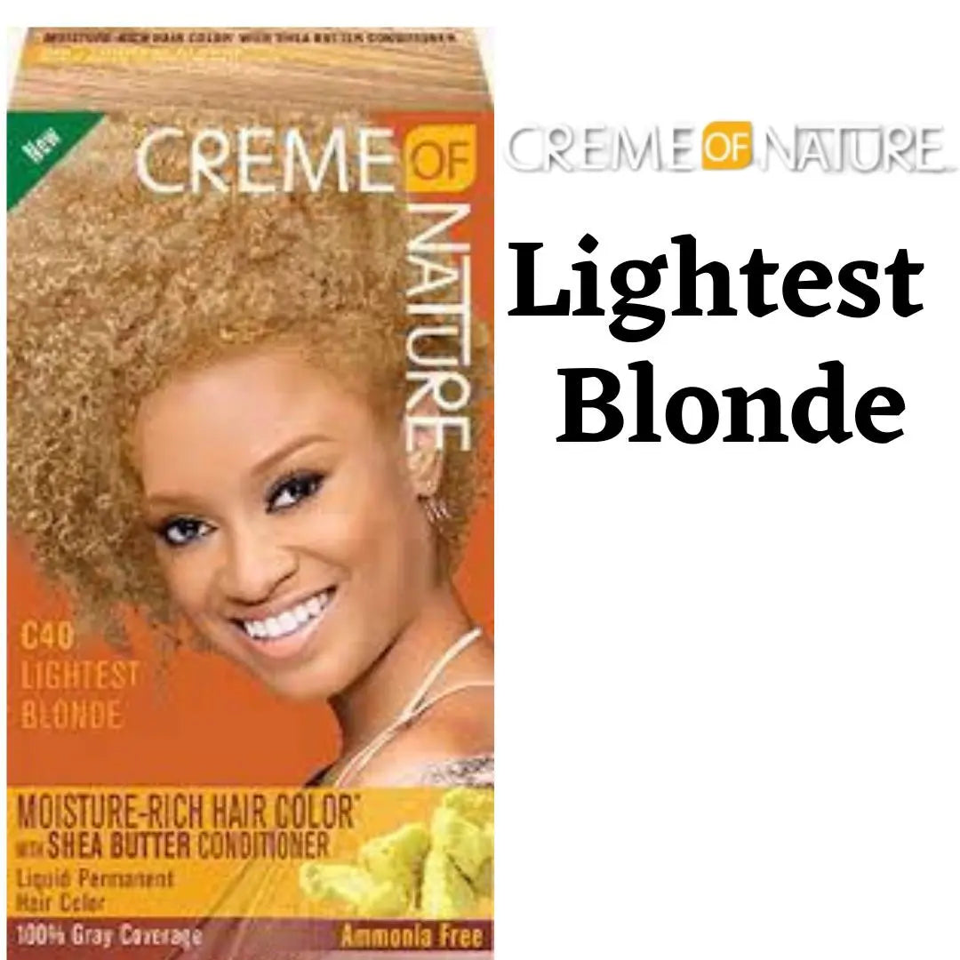 Creme Of Nature - C43 Lightest Blonde Moisture-Rich Hair Color CREME OF NATURE COL