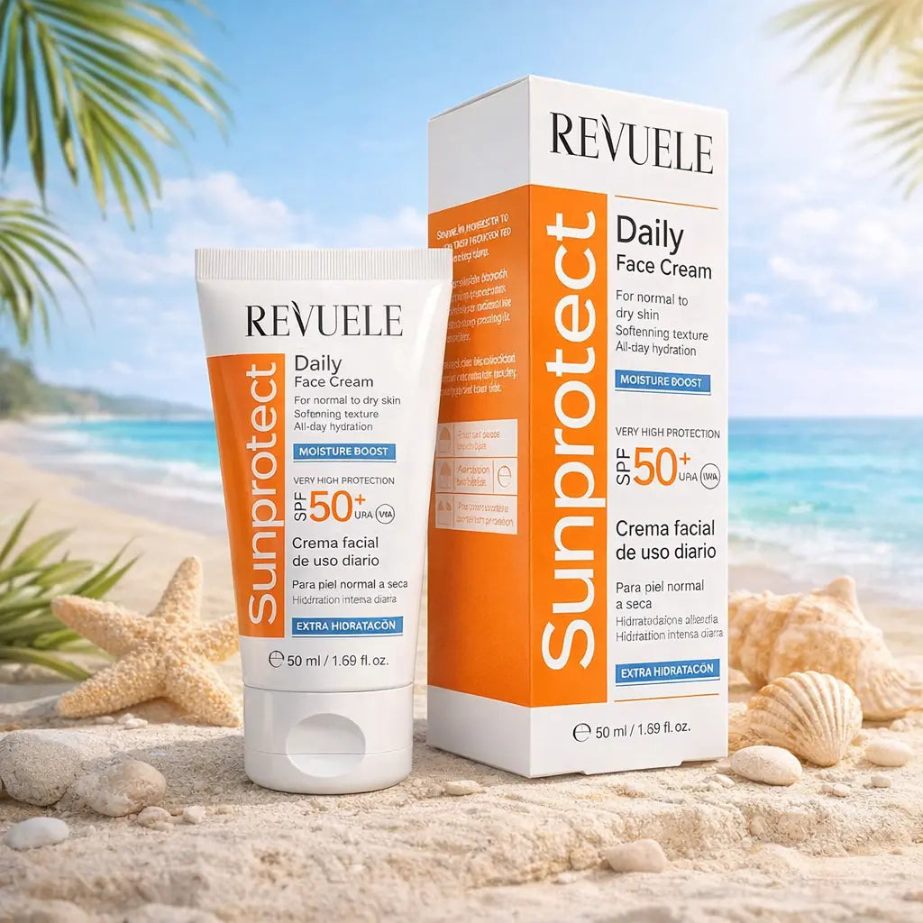 Crème Solaire Visage Revuele Sunprotect SPF50+ — 50 ml