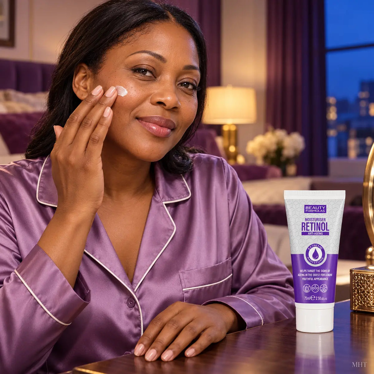 Crème Visage Anti-Âge au Rétinol Beauty Formulas – 75 ml
